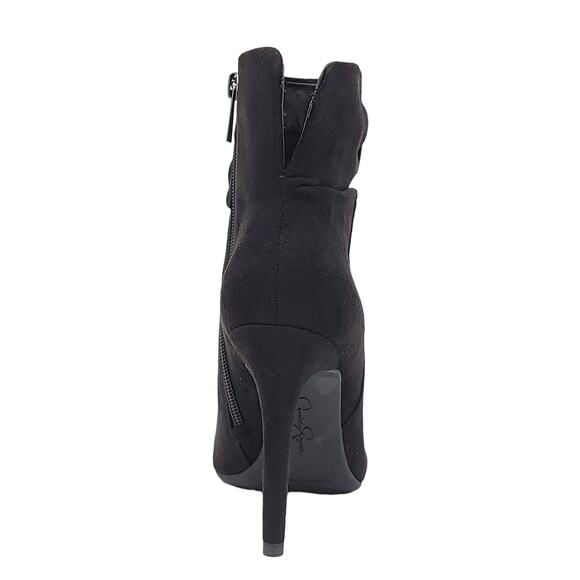 Jessica Simpson Women Stiletto Heel Ankle Booties Lerona Size US 5.5M Black - Picture 5 of 6